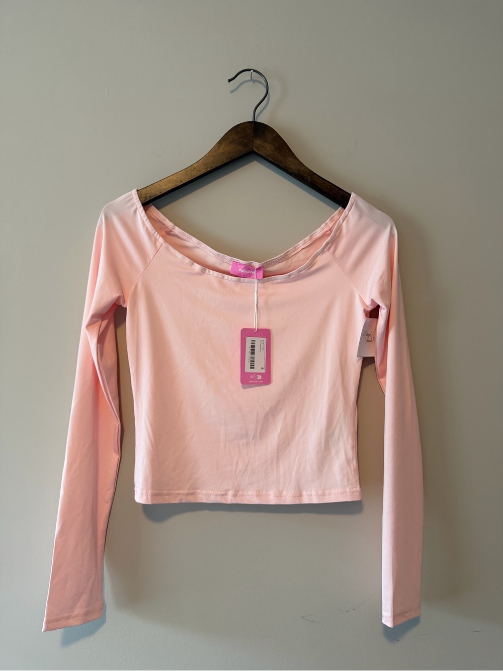 nwt edikted off the shoulder long sleeve